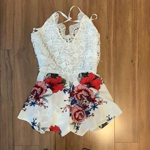 Floral romper